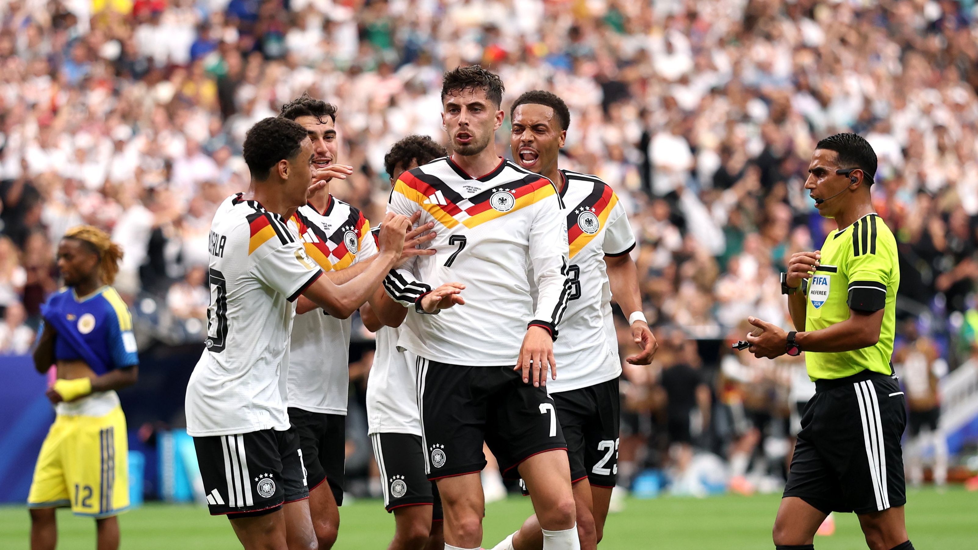 Alemania aplasta a Curazao en amistoso intrascendente